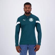 Blusão Puma Palmeiras Training Fleece Manga Longa