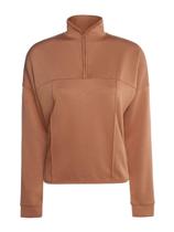 Blusão Soft Touch Zíper Autentique Feminino MARROM Blusão Soft Touch Zíper Autentique Feminino MARROM