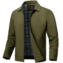 Blusão TBMPOY Masculino Leve Windbreaker Army Green S Blusão TBMPOY Masculino Leve Windbreaker Army Green S