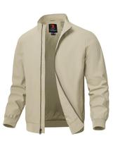 Blusão TBMPOY Waterproof Bomber Work Work Windbreaker para homens