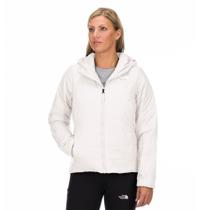 Blusão The North Face Flare com capuz para mulher Gardenia White Blusão The North Face Flare com capuz para mulher Gardenia White