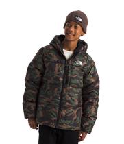 Blusão THE NORTH FACE para meninos reversível North Down com capuz Blusão THE NORTH FACE para meninos reversível North Down com capuz