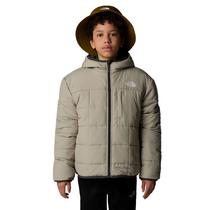 Blusão THE NORTH FACE reversível para meninos Shasta Clay Grey Blusão THE NORTH FACE reversível para meninos Shasta Clay Grey