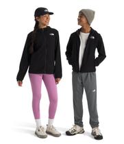 Blusão THE NORTH FACE Teen Glacier com zíper completo com capuz preto L Blusão THE NORTH FACE Teen Glacier com zíper completo com capuz preto L