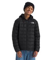 Blusão THE NORTH FACE ThermoBall com capuz isolado para meninos, preta Blusão THE NORTH FACE ThermoBall com capuz isolado para meninos, preta