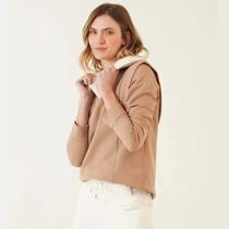 Blusão tradicional feminino pelinhos - malwee Blusão tradicional feminino pelinhos - malwee