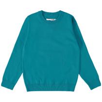 Blusão Tricô Infantil Menino Malwee Verde-Tamanho 6