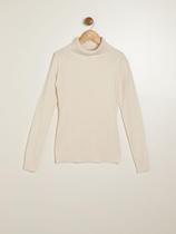 Blusão Tricot Juvenil Para Menina - OFF WHITE Blusão Tricot Juvenil Para Menina - OFF WHITE