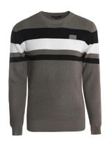 Blusão Tricot Listrado Masculino VERDE Blusão Tricot Listrado Masculino VERDE