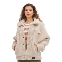 Blusão UGG Frankie Sherpa Trucker para mulher tamanho natural S Blusão UGG Frankie Sherpa Trucker para mulher tamanho natural S