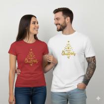 Blusas De Natal Para Familia em Algodão Leve, Fresca e Temática
