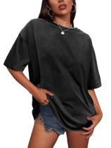 Blusas de túnica para mulheres SHINGOKENSOU Black 5GG Trend 2024