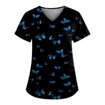 Blusas esfoliantes OIOLOYJM Plus Size para mulheres, elásticas, de primavera