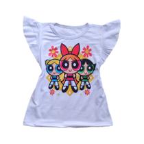Blusas infantil das meninas super poderosas. Blusas infantil das meninas super poderosas.