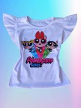 Blusas infantil meninas super poderosas.