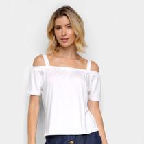 Blusas Naif Ombro a Ombro Feminina