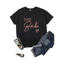 Blusas para Despedida de Solteira - Branco e Cinza - Equipe da Noiva