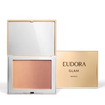 Blush Bronzer Degradê De Cores Cobre Eudora Glam Metals 7g