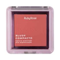 Blush Compacto Alta Pigmentação HBF8611 Ruby Rose