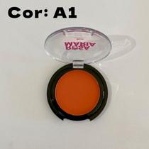 Blush Compacto Alta Pigmetação, Fixação e Toque Aveludado Rosa Maria