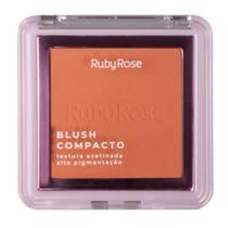 Blush Compacto Cor Bl10 Ruby Rose