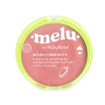 Blush Compacto Melu - Ruby rose