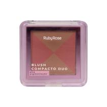Blush Compacto Ruby Rose Duo Hbf585