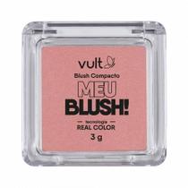 Blush Compacto Vult Meu Blush 3g - Rosa Perolado