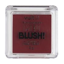 Blush Compacto Vult Meu Blush Cor Vinho Matte 3g