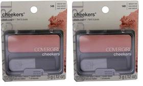 Blush COVERGIRL Cheekers em pó misturável Natural Twinkle