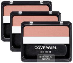 Blush COVERGIRL Cheekers Polvo Difuminable Soft Sable Paquete de 3