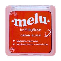 Blush Cremoso Cream Blush Acabamento Aveludado Alta Pigmentação - Melu - Ruby Rose
