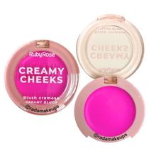 Blush Cremoso Creamy Cheecks Linha Rosa - Ruby Rose