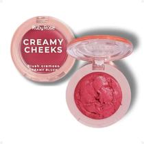 Blush Cremoso Creamy Cheeks Ruby Rose Textura Macia Cremosa
