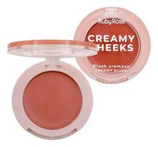 Blush Cremoso Creamy Cheeks Ruby Rose Textura Macia Cremosa Blush Cremoso Creamy Cheeks Ruby Rose Textura Macia Cremosa