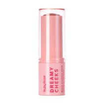 Blush Cremoso em Stick Ruby Rose Dreamy Cheeks Burnt Coral 6,57g