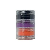 Blush Cremoso - Laranja, Preto e Roxo - Halloween - 3 unidades - Color Make - Rizzo