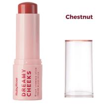 Blush Cremoso Stick Dreamy Cheeks HBM01 Ruby Rose Cor*:Chestnut