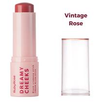 Blush Cremoso Stick Dreamy Cheeks HBM01 Ruby Rose Cor*:Frosted Rose