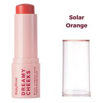 Blush Cremoso Stick Dreamy Cheeks HBM01 Ruby Rose Cor*:Solar Orange Blush Cremoso Stick Dreamy Cheeks HBM01 Ruby Rose Cor*:Solar Orange
