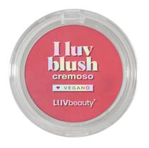 Blush Cremoso Vegano Luv Beauty - COR BLOSSOM