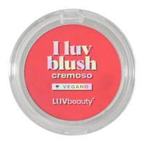 Blush Cremoso Vegano Luv Beauty - COR LOTUS