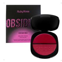Blush Duo 06 - Ruby Rose Obsidian Gemini 7,9g