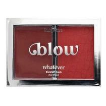 Blush Duo Ruby Rose Blow Whatever Textura Aveludada Compacto Pigmentado 5g Original Blush Duo Ruby Rose Blow Whatever Textura Aveludada Compacto Pigmentado 5g Original