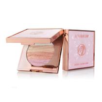 Blush e Iluminador Compacto W7 Afterglow Rosa Dourado