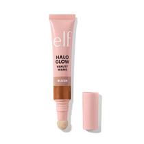 Blush e.l.f. Halo Glow Beauty Wand Liquid com esqualano vegano Blush e.l.f. Halo Glow Beauty Wand Liquid com esqualano vegano
