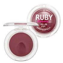 Blush e Lip Bouncy Ruby Kisses Melon Pop! Wine Mbb06bb Blush e Lip Bouncy Ruby Kisses Melon Pop! Wine Mbb06bb