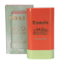 Blush em Barra Readyto Glow Koasis Textura hidratante cremosa Make maquiagem