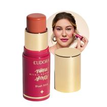 Blush em Bastão Niina Secrets Coral Stick Daily Lábios Bochechas Olhos 5g Eudora