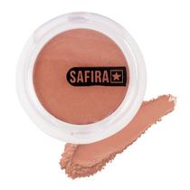 Blush Em Pó Compacto 2g Nº 02 Linha Basic Safira Cosméticos - SAFIRA COSMÈTICOS